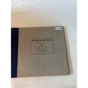 Columbia Masterworks Rimsky-Korsakov Capriccio Espagnol 78 RPM Set‎ X-185 Good